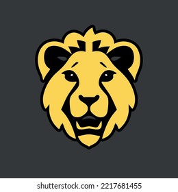 Baby Lion Mascot Logo Design