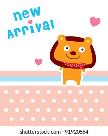 baby lion new arrival