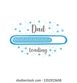 Baby Is Loading Bar Father New Life Baby Coming Soon Gender Reveal Symbol Baby Girl Baby Boy Icon Vector Footstep Footprints Foot Feet Party Fun Funny Happy Pregnant Bump Love