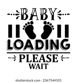 Baby loading please wait, New Family Design Template