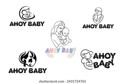 Baby Logo Design Free Vectors PSD