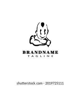 baby logo icon cartoon template modern vector illustration