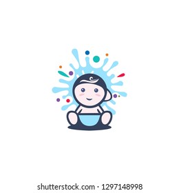 baby logo template