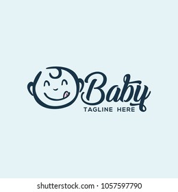 Baby Logo Vector
