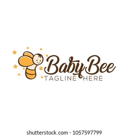 Baby logo vector