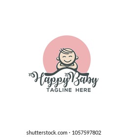 Baby Logo Vector Stock Vector (Royalty Free) 1057597802 | Shutterstock