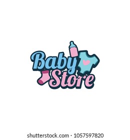 Baby logo vector