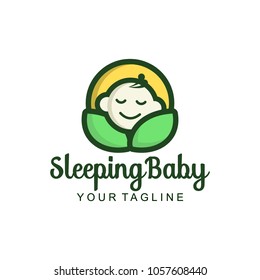 Baby logo vector