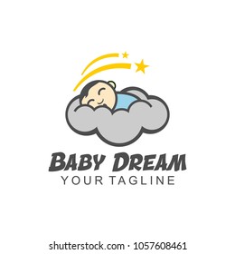 Baby logo vector