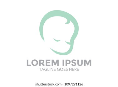 baby logo vector design. icon. vector illustration