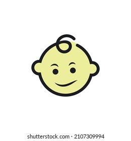 baby logo vector illustration icon design