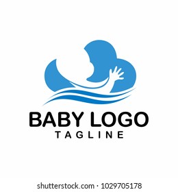 Baby Logo Vector Template