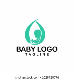 Baby Logo Vector Template