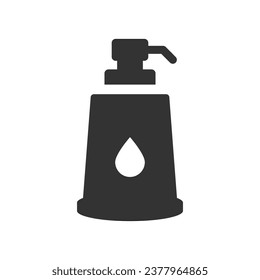 Baby lotion Icon, Vector Graphics