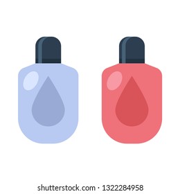 Baby lotion lipstick flat icon.You can be used baby lotion icon for several purposes like: websites, UI, UX, print templates, presentation templates, promotional materials, web and mobile phone apps