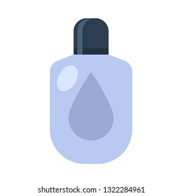 Baby lotion lipstick flat icon.You can be used baby lotion icon for several purposes like: websites, UI, UX, print templates, presentation templates, promotional materials, web and mobile phone apps