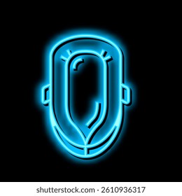 baby lounger neon light sign vector. baby lounger illustration