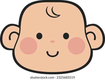 Baby and Maternity cute simple Icon Arts for mother and baby themed vector art