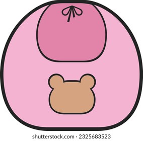 Baby and Maternity cute simple Icon Arts for mother and baby themed vector art
