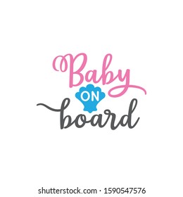 baby mermaid on board family funny pun vector graphic design for cutting machine craft and print template