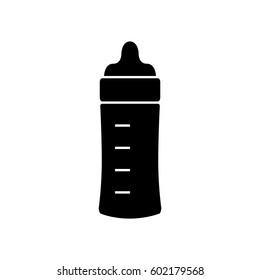  Baby milk bottle icon,  vector illustration