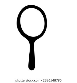 Baby mirror with a handle design