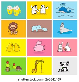 Set Cute Cat Stock Vector (Royalty Free) 338205725 | Shutterstock