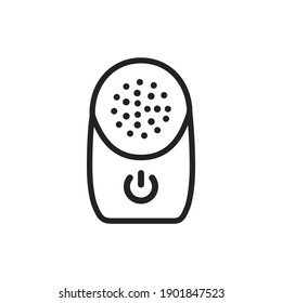 Baby Monitor Color Line Icon. Isolated Vector Element. Outline Pictogram For Web Page, Mobile App, Promo