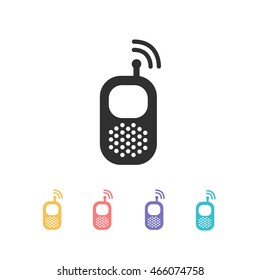 Baby Monitor Icon. Vector Illustration