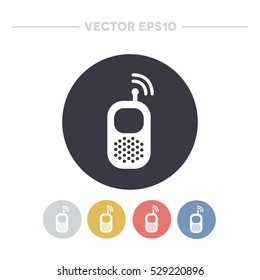 Baby Monitor Icon. Vector Illustration