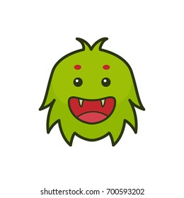 baby monster vector illustration