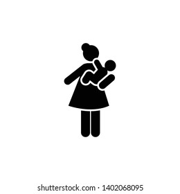 Baby, mother, couple icon. Element of maternity icon. Premium quality graphic design icon. Signs and symbols collection icon for websites, web design, mobile app