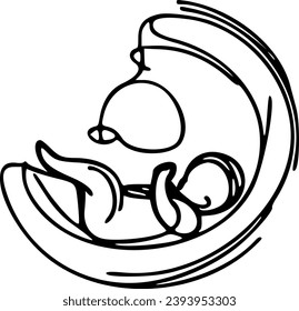 baby mother vector parent icon logo