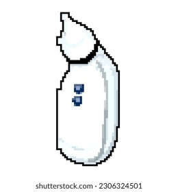 baby nasal aspirator game pixel art retro vector. bit baby nasal aspirator. old vintage illustration