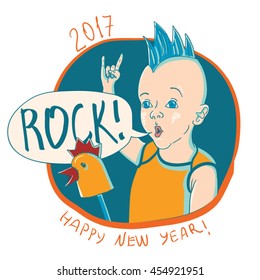 Baby new year roster joke