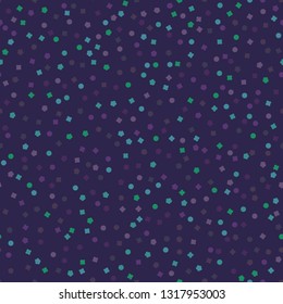 Baby night dreams. Seamless pattern background. Vector illustration. Swaddling clothes sleep
