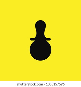 baby nipple icon vector
