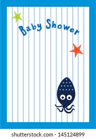 baby octopus shower