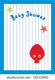 baby octopus shower