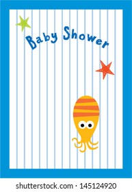 baby octopus shower