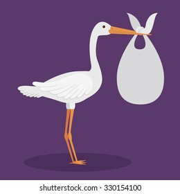 baby on the way design, vector illustration eps10 graphic 