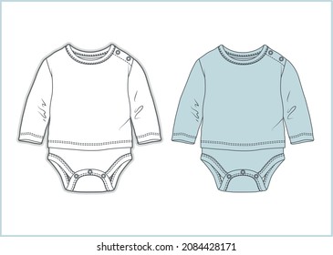 518 Baby Onesie Pattern Images, Stock Photos & Vectors | Shutterstock