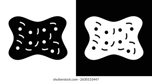 Baby orthopedic pillow icon concept, vector illustration