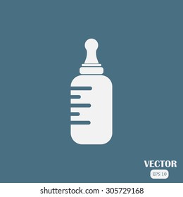 baby pacifier bottle icon