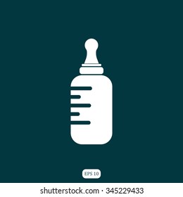 baby pacifier bottle icon