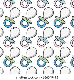 baby pacifier element to relax background