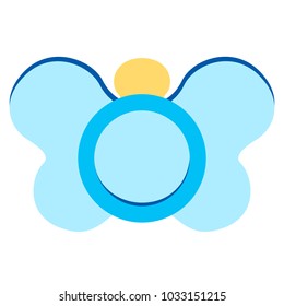 Baby pacifier icon