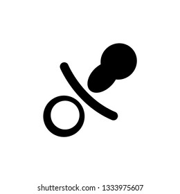 baby pacifier icon
