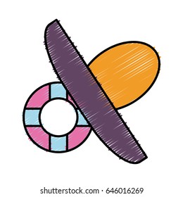 baby pacifier icon