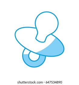 baby pacifier icon